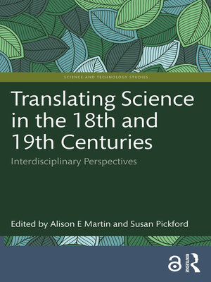 cover image of Translating Science in the 18th and 19th Centuries